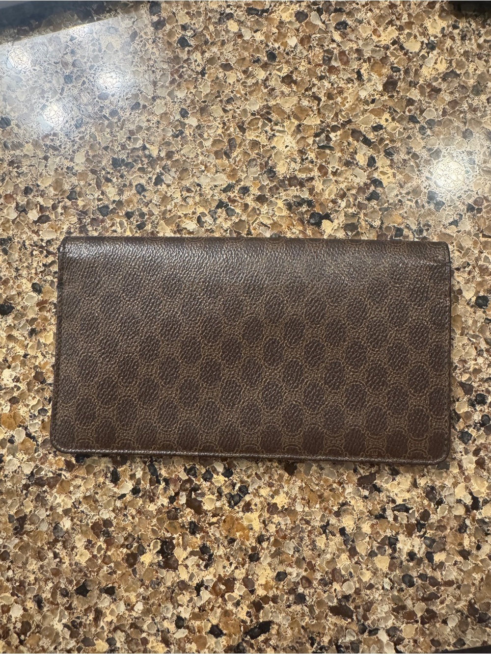 Celine Brown Long Wallet
